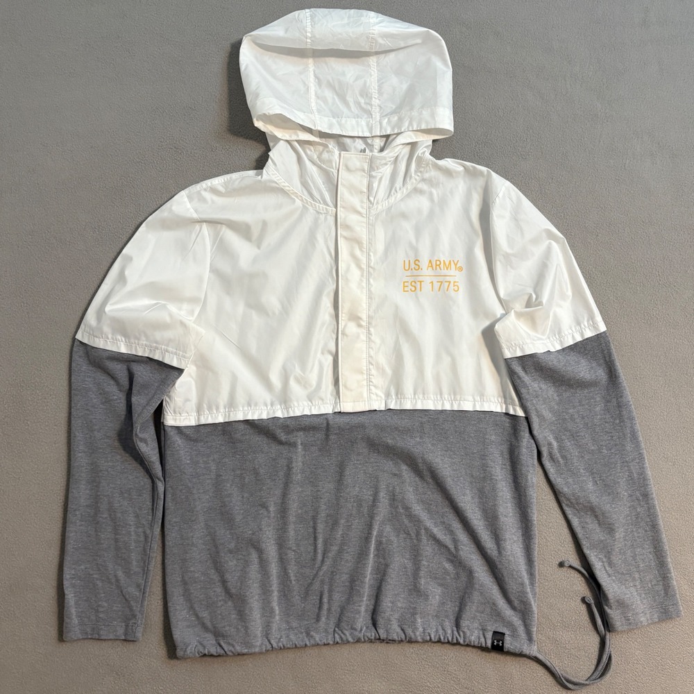 Under Armour US Army Hoodie lightweight Jacket Women's Medium Pullover